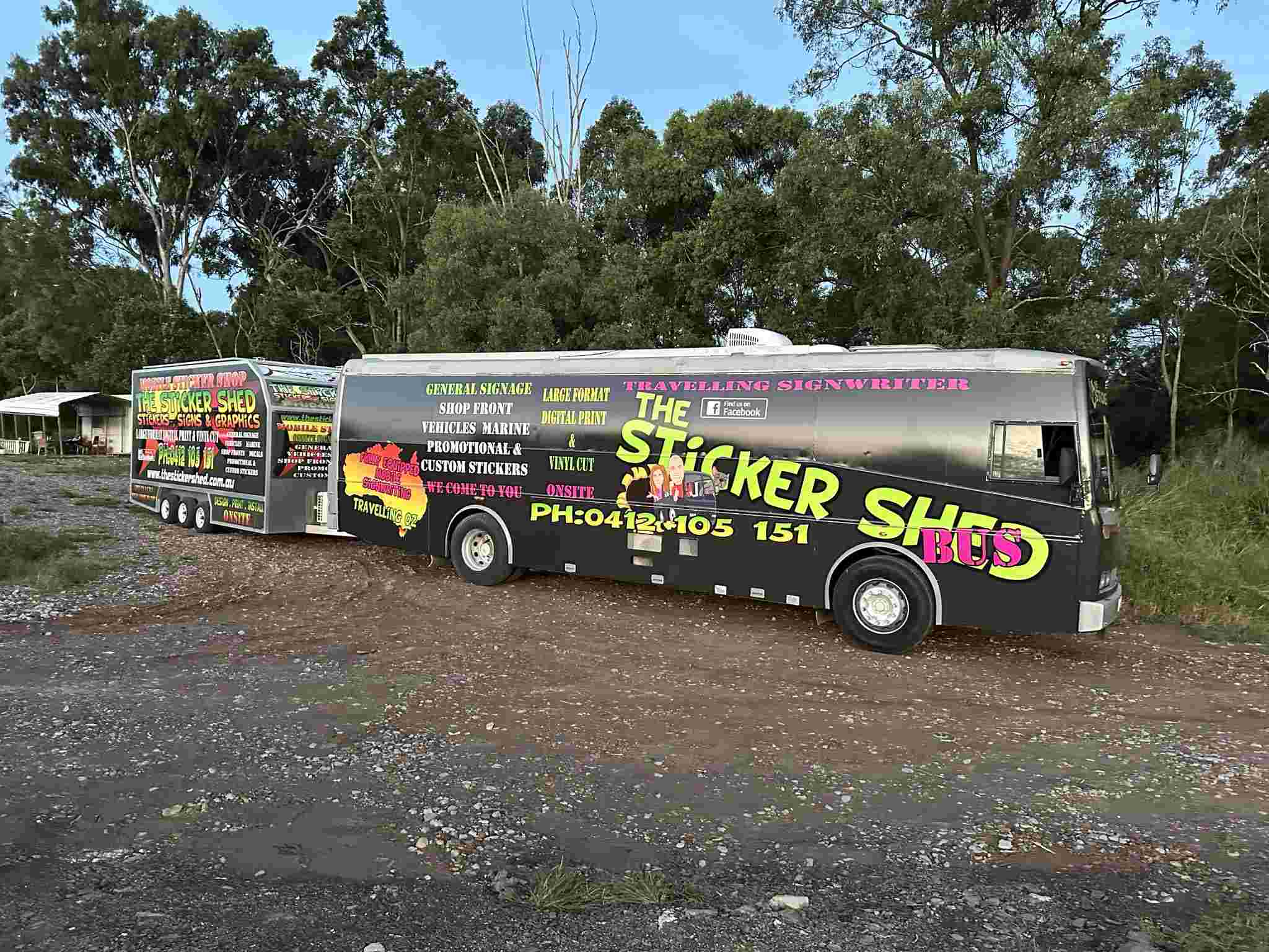 Sticker Shed work example 3