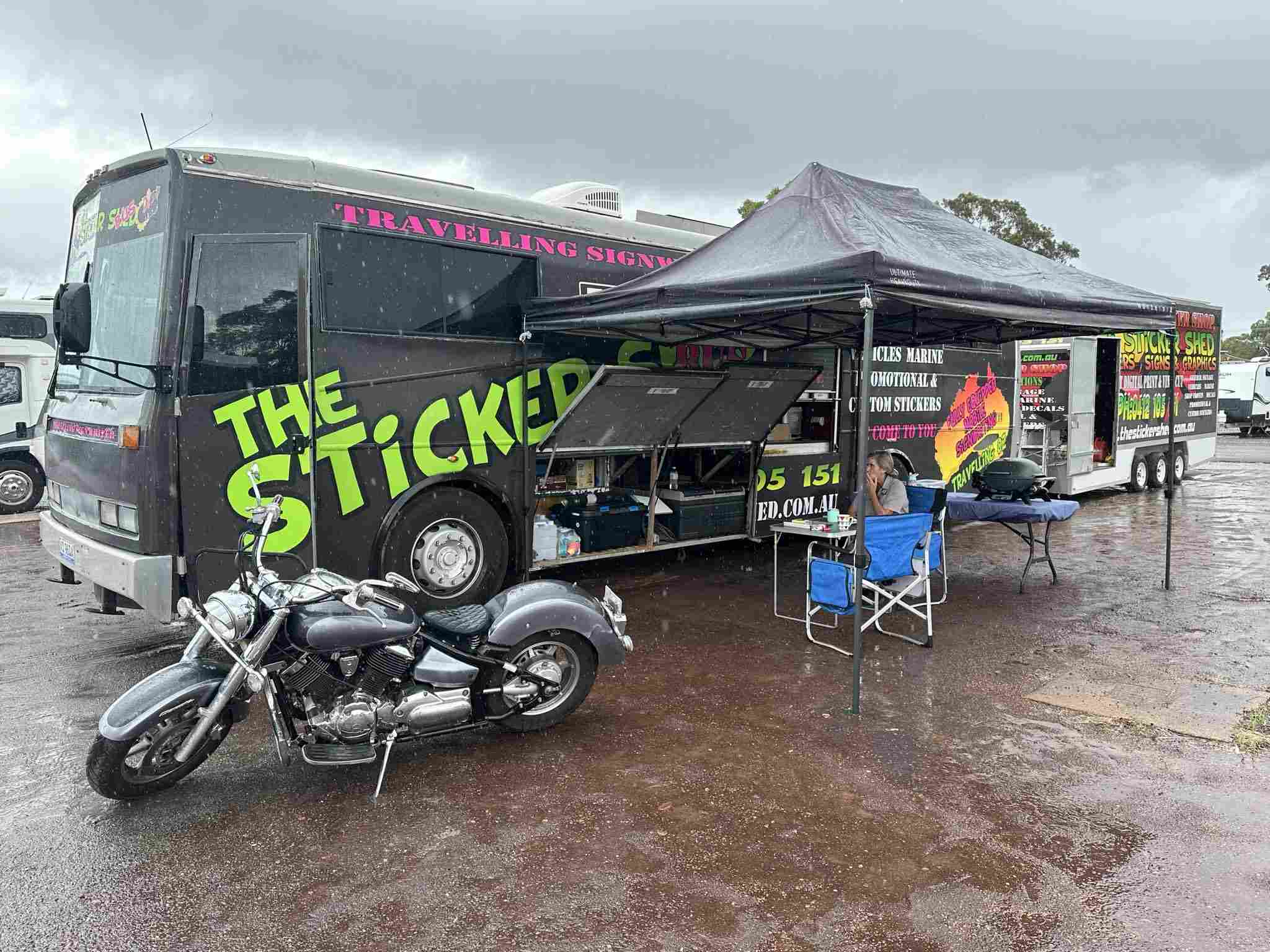 Sticker Shed work example 1