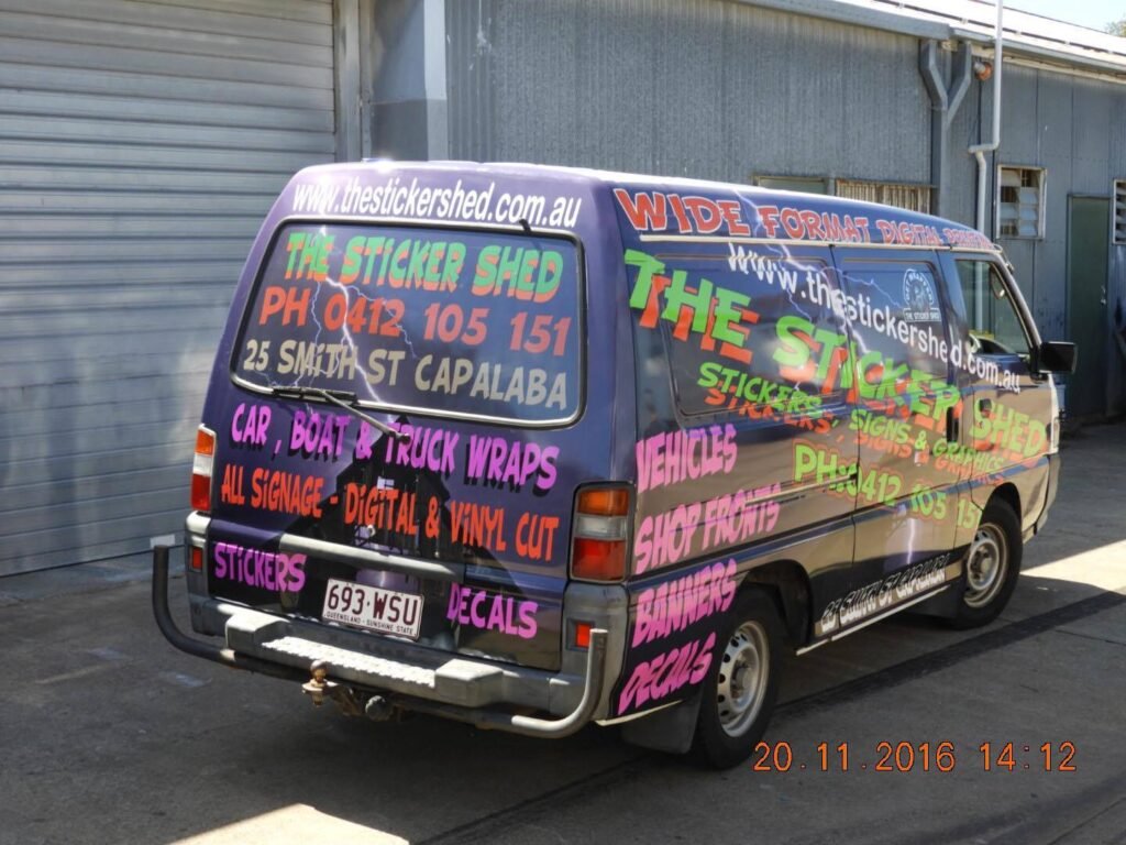 Sticker Shed work example 10